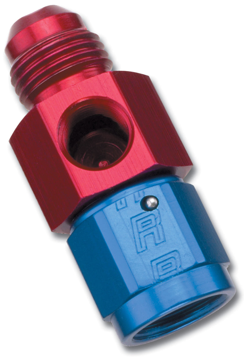 Russell Performance -4 AN Fuel Pressure Take off (Red/Blue) Fittings Russell