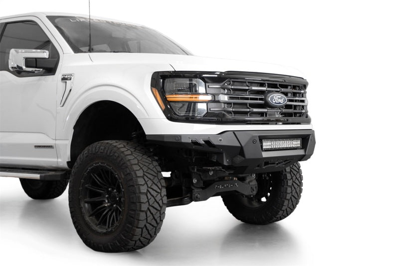Addictive Desert Designs 2024 Ford F-150 Black Label - Front Bumper Bumpers - Steel Addictive Desert Designs