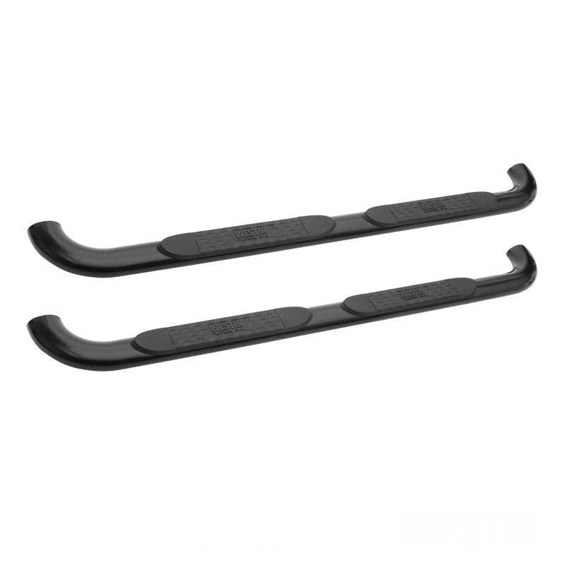 Westin 19-20 Dodge Ram 1500 Crew Cab Platinum 4 Oval Nerf Step Bars - Black Nerf Bars Westin