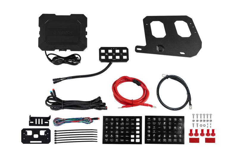 Diode Dynamics 07-17 Jeep Wrangler JK D-Switch Kit Light Accessories and Wiring Diode Dynamics