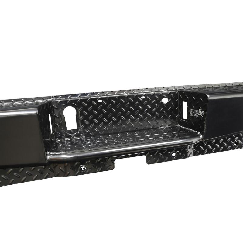 Westin 17-21 Ford F-250/350 HDX Bandit Rear Bumper - Black Bumpers - Steel Westin
