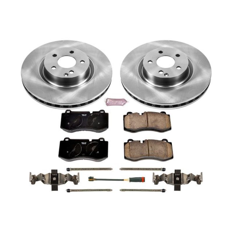 Power Stop 07-08 Mercedes-Benz CL550 Front Autospecialty Brake Kit Brake Kits - OE PowerStop