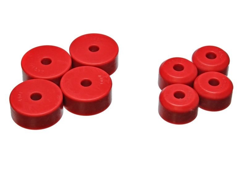 Energy Suspension 55-57 Chevy Stock 8cyl ONLY Red Motor Mounts Bushing Kits Energy Suspension