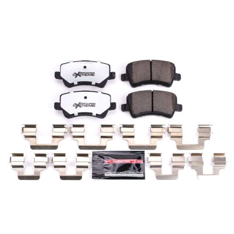 Power Stop 13-15 Land Rover LR2 Rear Z36 Truck & Tow Brake Pads w/Hardware Brake Pads - Performance PowerStop