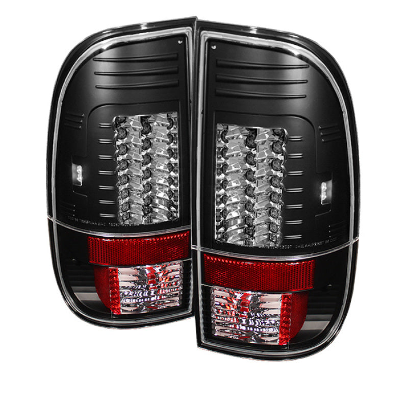 Spyder Ford Super Duty 08-15 Version 2 LED Tail Lights Black ALT-YD-FS07-LED-G2-BK Tail Lights SPYDER