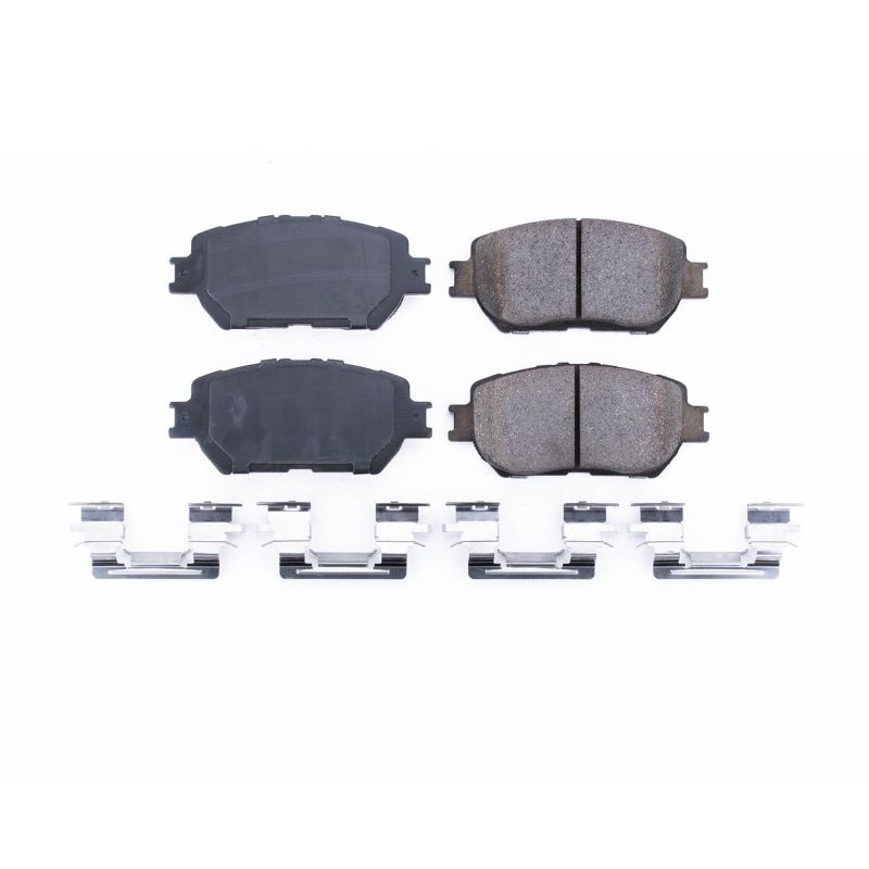 Power Stop 2006 Lexus GS300 Front Z17 Evolution Ceramic Brake Pads w/Hardware Brake Pads - OE PowerStop
