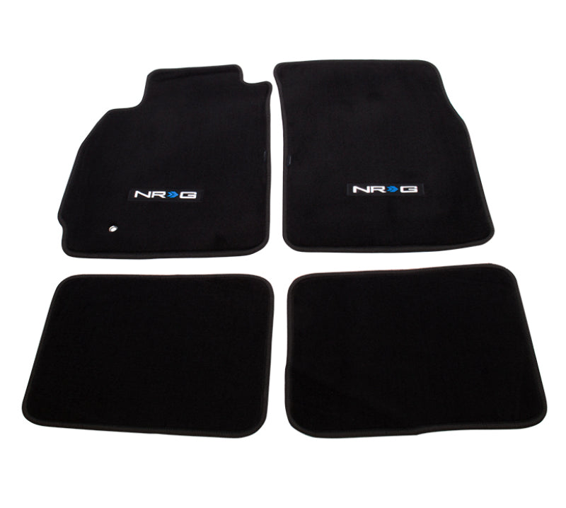 NRG Floor Mats - 03-05 Evo 8 (NRG Logo) - 4pc. Floor Mats Carpeted NRG
