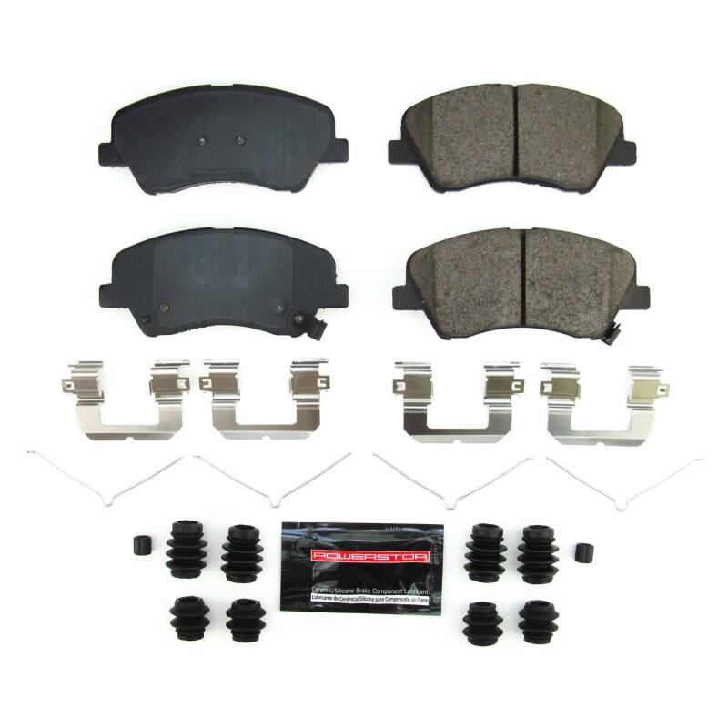 Power Stop 18-21 Hyundai Accent Front Z23 Evo Sport Brake Pads w/Hardware Brake Pads - Performance PowerStop