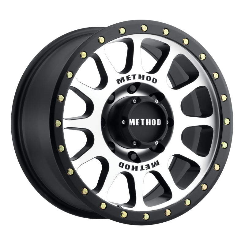 Method MR305 NV 18x9 +18mm Offset 8x170 130.81mm CB Machined/Black Street Loc Wheel Wheels - Cast Method Wheels