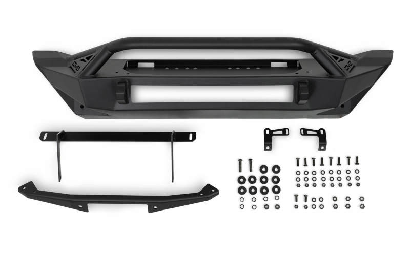 DV8 Offroad 07-23 Jeep Wrangler JK/JL & Gladiator JT FS-1 Series Stubby Front Bumper Bumpers - Steel DV8 Offroad