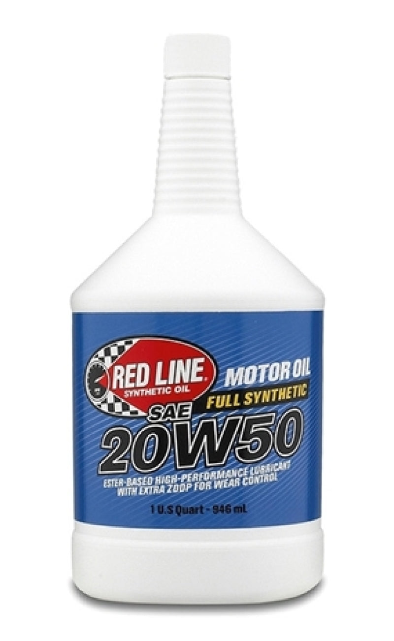 Red Line 20W50 Motor Oil - Quart Motor Oils Red Line