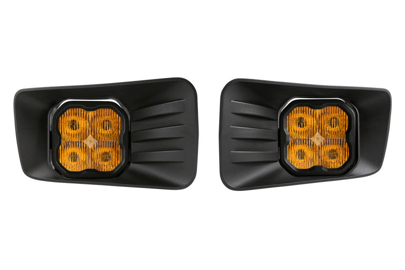 Diode Dynamics SS3 Type CH LED Fog Light Kit Max ABL - Yellow SAE Fog Fog Lights Diode Dynamics