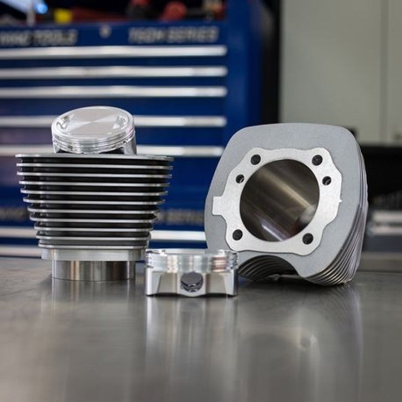 S&S Cycle 07-17 BT Models 110in Sidewinder Big Bore Kit - Silver Piston Sets - Powersports S&S Cycle