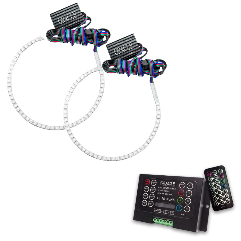 Oracle Ford Mustang 10-12 Halo Kit - Projector - ColorSHIFT w/ 2.0 Controller Headlights ORACLE Lighting