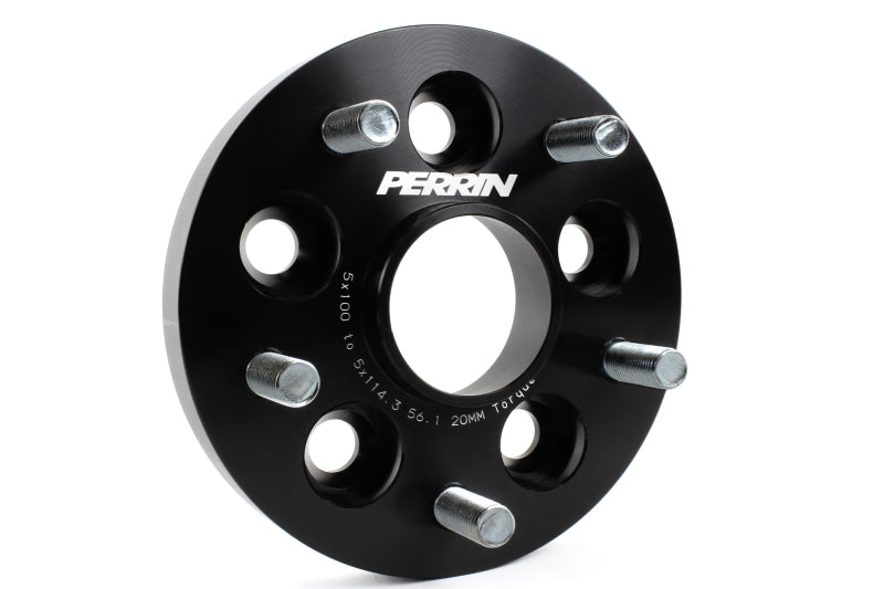 PERRIN Subaru/Toyota/Scion 20mm Wheel Adapter (Bolt-On Type) 5x100 to 5x114.3 w/56mm Hub - Pair Wheel Spacers & Adapters Perrin Performance