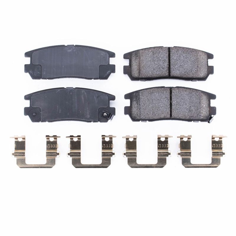 Power Stop 96-99 Acura SLX Rear Z17 Evolution Ceramic Brake Pads w/Hardware Brake Pads - OE PowerStop