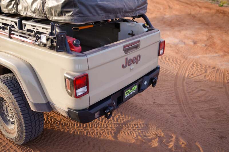 DV8 Offroad 20-23 Jeep Gladiator JT MTO Series Rear Bumper Bumpers - Steel DV8 Offroad