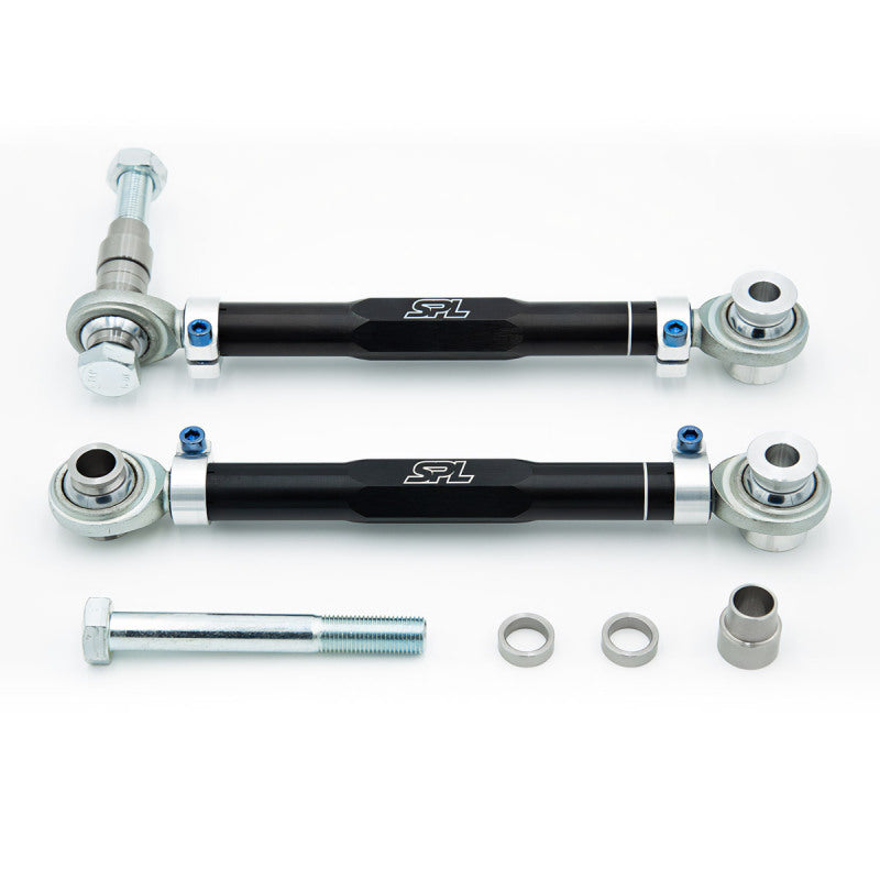 SPL Parts 08-15 Lancer Evolution X Rear Toe Arms with Toe Eccentric Lockouts Suspension Arms & Components SPL Parts