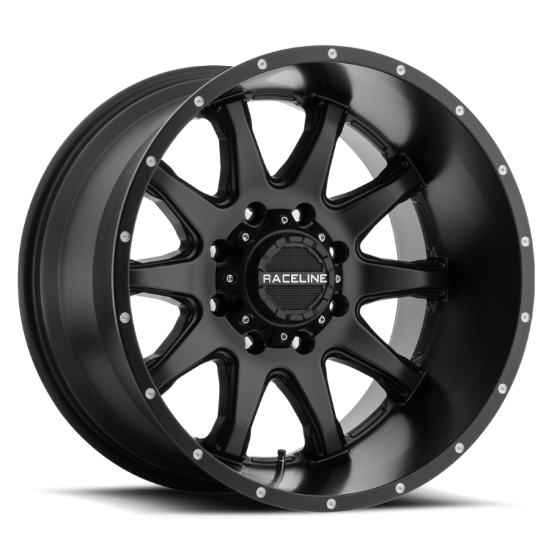 Raceline 930B Shift 18x8in / 5x114.3/5x127 BP / 35mm Offset / 72.62mm Bore - Satin Black Wheel Wheels - Cast Raceline