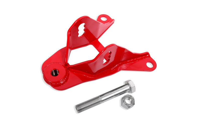 BMR 11-14 S197 Mustang Upper Control Arm Mount - Red Suspension Arms & Components BMR Suspension
