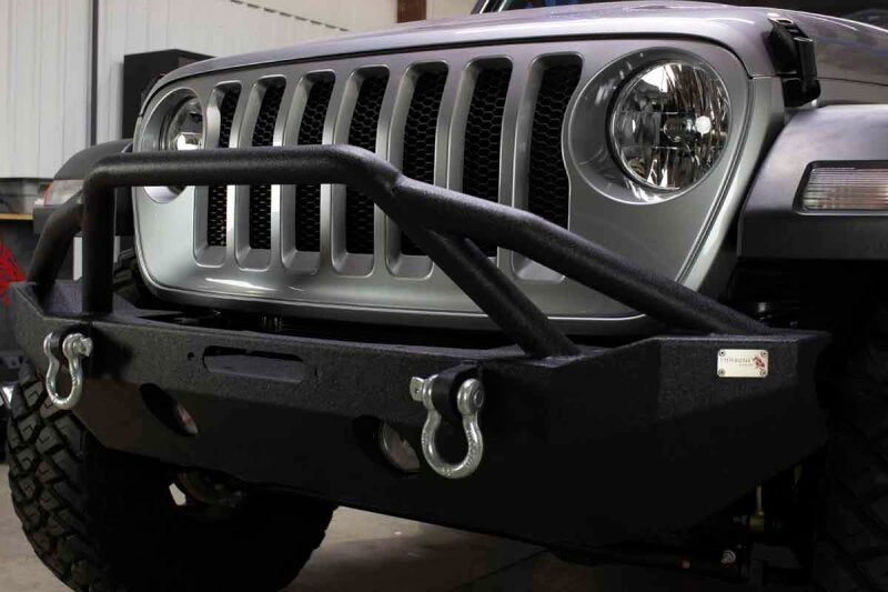 Fishbone Offroad 2018+ Jeep Wrangler JL Mid-Width Winch Front Bumper Bumpers - Steel Fishbone Offroad