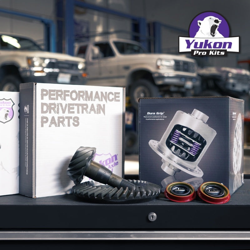 Yukon 8.875in GM 12T 3.08 Rear Ring & Pinion Install Kit 30 Spline Positraction Axle Bearings Differential Install Kits Yukon Gear & Axle