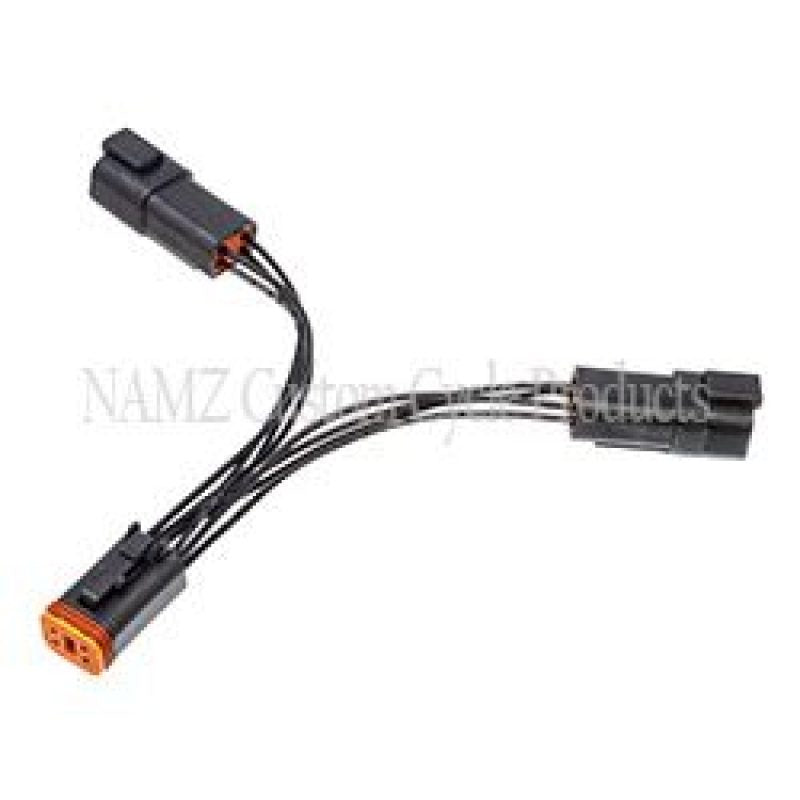 NAMZ 94-11 V-Twin Touring & Trike Models Plug-N-Play Power Port Y-Adapter Wiring Harnesses NAMZ