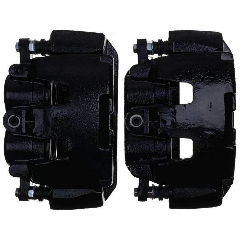 Power Stop 11-18 Ram 1500 Front Black Calipers - Pair (w/Bracket) Brake Calipers - Perf PowerStop
