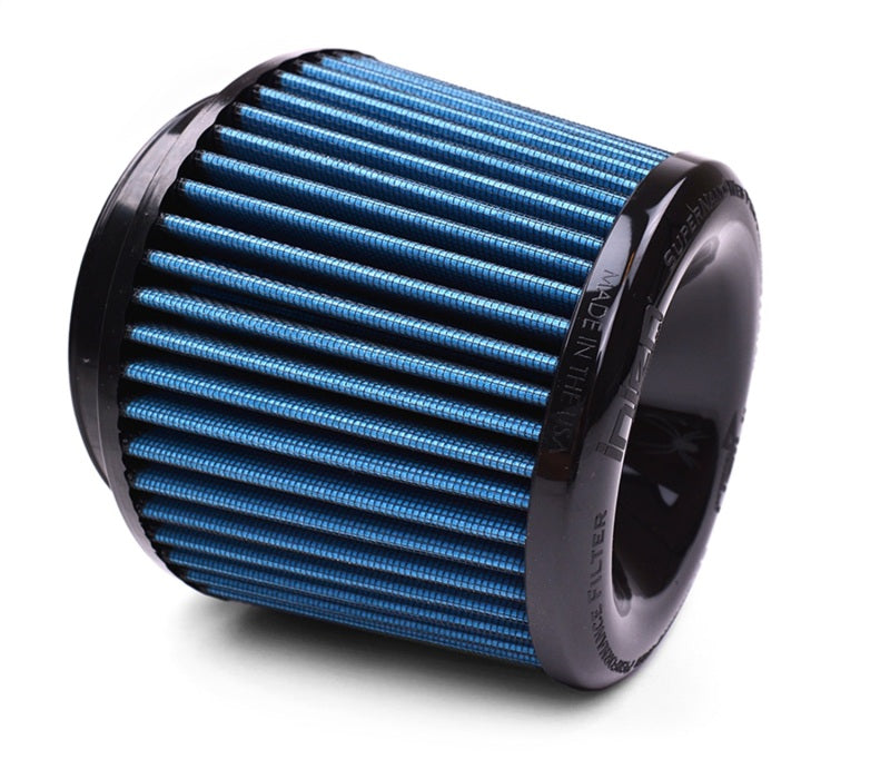 Injen AMSOIL Replacement Nanofiber Dry Air FIlter 5in Flange Diameter/6.5in Base/5in Height/70 Pleat Air Filters - Drop In Injen