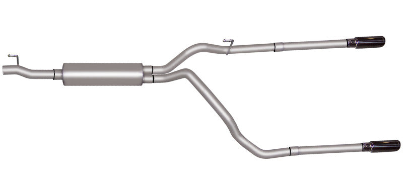 Gibson 2003 Dodge Ram 1500 Laramie 5.7L 2.5in Cat-Back Dual Split Exhaust - Aluminized Catback Gibson