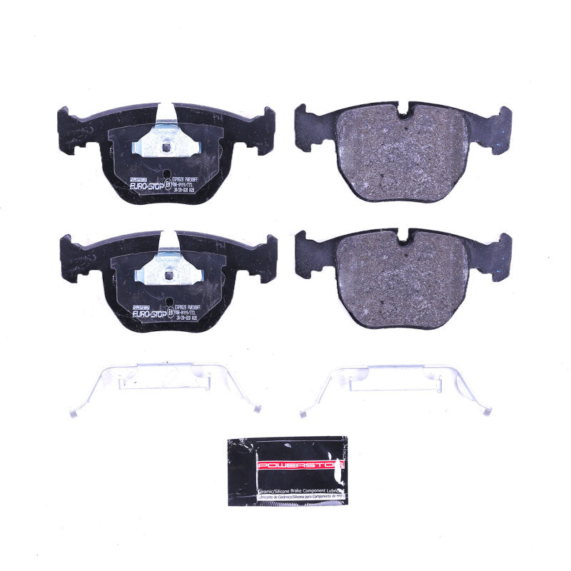 Power Stop 00-06 BMW X5 Euro-Stop ECE-R90 Front Brake Pads Brake Pads - OE PowerStop