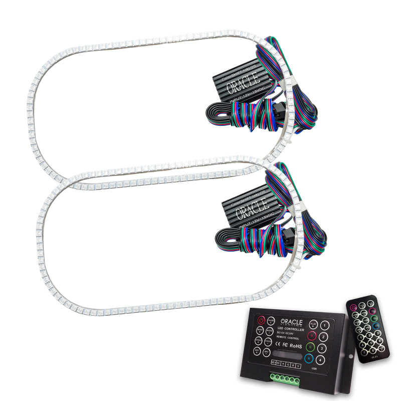 Oracle Ford F250 99-04 Halo Kit - ColorSHIFT w/ 2.0 Controller Headlights ORACLE Lighting