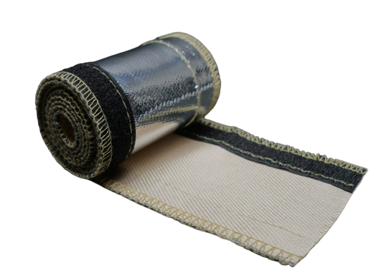 DeatschWerks 3ft Reflective Heat Protection Sleeving for -10 AN Hose Thermal Sleeves DeatschWerks