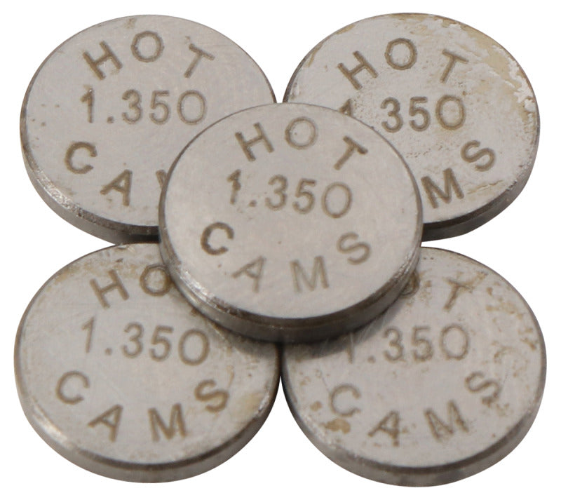 Hot Cams 04-08 400 DVX/02-16 CRF 450 R Shim Kits 1.350mm Thickness - 5 Pack Valves Hot Cams