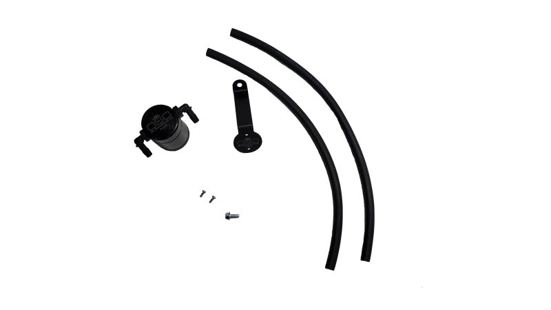 J&amp;L 19-24 Ford/Lincoln SUV &amp; Trucks w 2.0 EcoBoost Driver Side Oil Separator 3.0 - Black Ano Oil Separators J&L