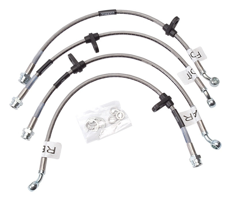 Russell Performance 99-02 Honda Civic Coupe Si Brake Line Kit Brake Line Kits Russell