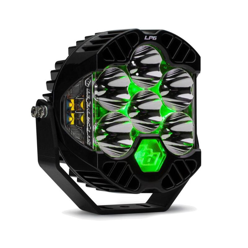 Baja Designs LP6 Pro Driving/Combo LED - Green Light Bars & Cubes Baja Designs