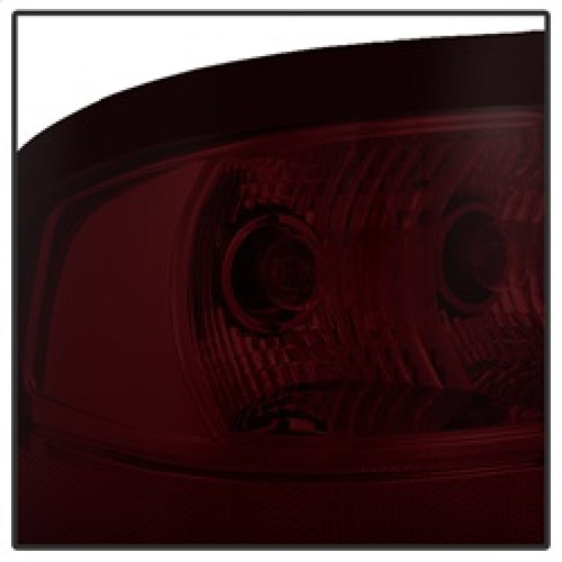 xTune GMC Sierra 2007-2013 OEM Style Tail Light Red Smoked ALT-JH-GS07-OE-RSM Tail Lights SPYDER