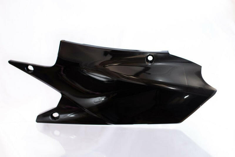 Cycra 20+ Yamaha WR250F Side Number Panels - Black Plastics Cycra