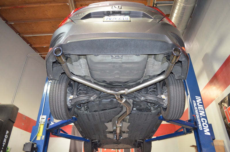 Injen 16-20 Honda Civic 1.5L Turbo 4Cyl (Sedan) 63mm SS Cat-Back Exhaust w/ Dual Burnt Titanium Tips Catback Injen