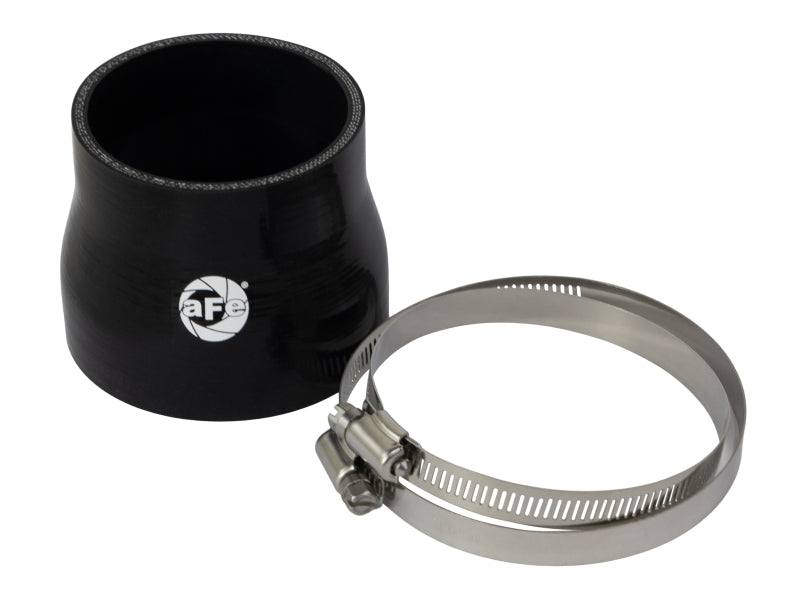aFe POWER Universal Products Coupler Kit (3-1/2 x 3)in ID x 3in L - Black Air Intake Components aFe