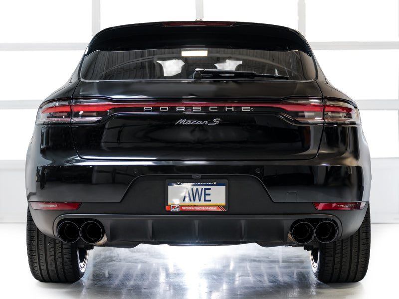 AWE Tuning 19-21 Porsche Macan 3.0T/2.9TT Touring Edition Catback Exhaust w/ Diamond Black Tips Catback AWE Tuning