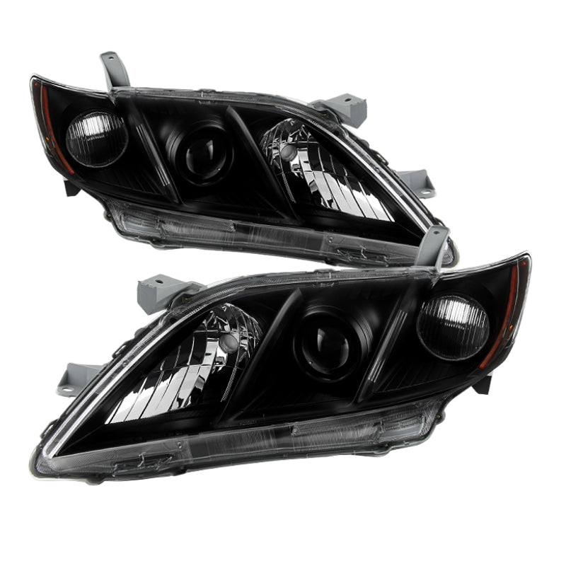 xTune Toyota Camry 07-09 OEM Style Headlights Black HD-JH-TCAM07-AM-BK Headlights SPYDER