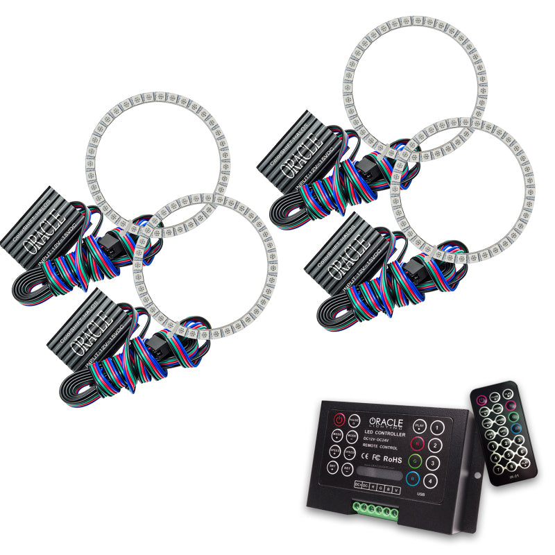 Oracle Pontiac GTO 04-06 Halo Kit - ColorSHIFT w/ 2.0 Controller Headlights ORACLE Lighting