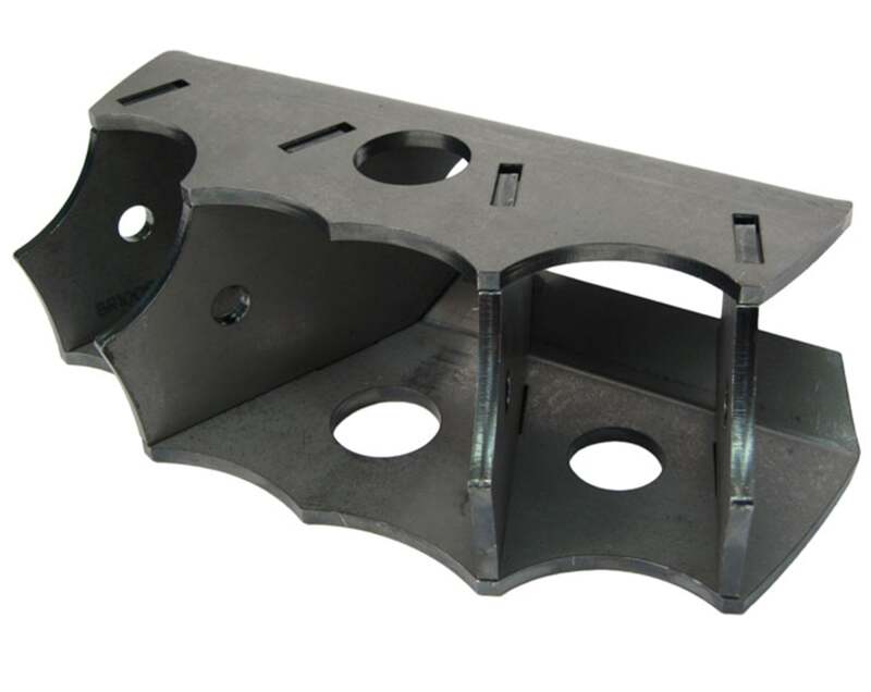 Artec Industries Large 4-Link Xmember Bracket Tube Style/Size: 2.0 In Square Tube Brackets Artec Industries