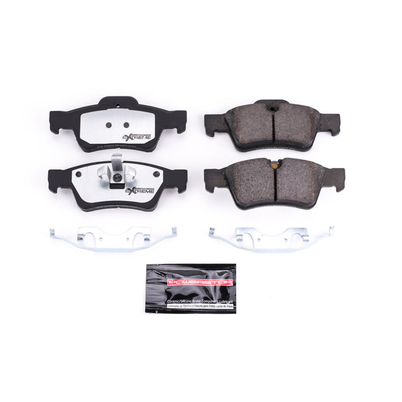 Power Stop 2011 Mercedes-Benz G55 AMG Rear Z26 Extreme Street Brake Pads w/Hardware Brake Pads - Performance PowerStop
