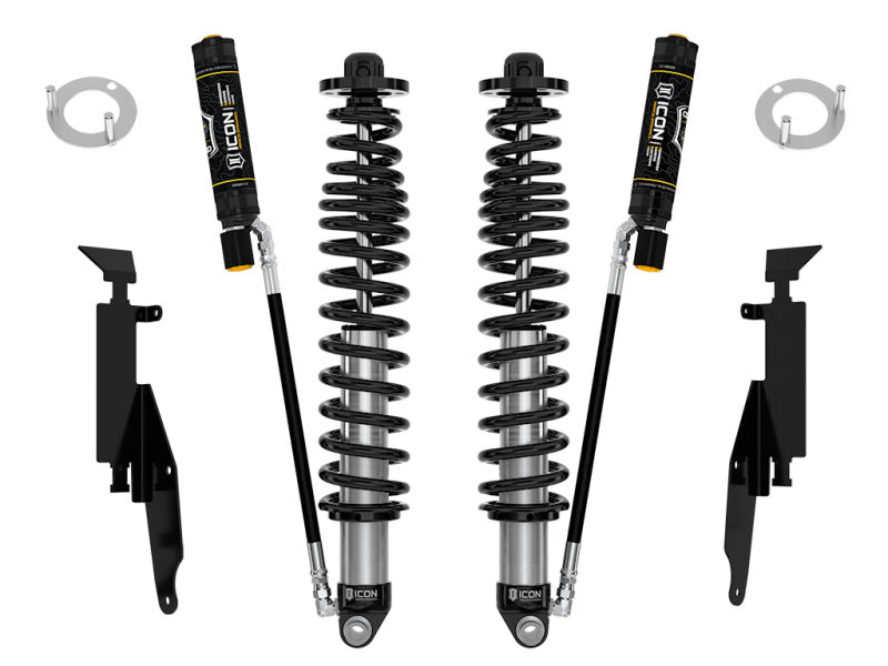 ICON 21-23 Ford Bronco Rear 2.5 VS RR CDEV Coilover Kit Heavy Rate Spring Coilovers ICON