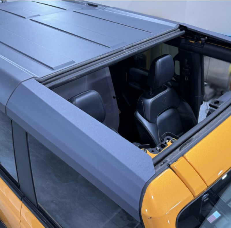Rock Slide Engineering 21-23 Ford Bronco Roof Trim Pieces Front Door Roofs Rock Slide Engineering