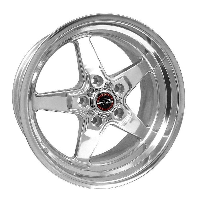 Race Star 92 Drag Star 17x9.50 5x4.75bc 7.30bs Direct Drill Polished Wheel Wheels - Cast Race Star