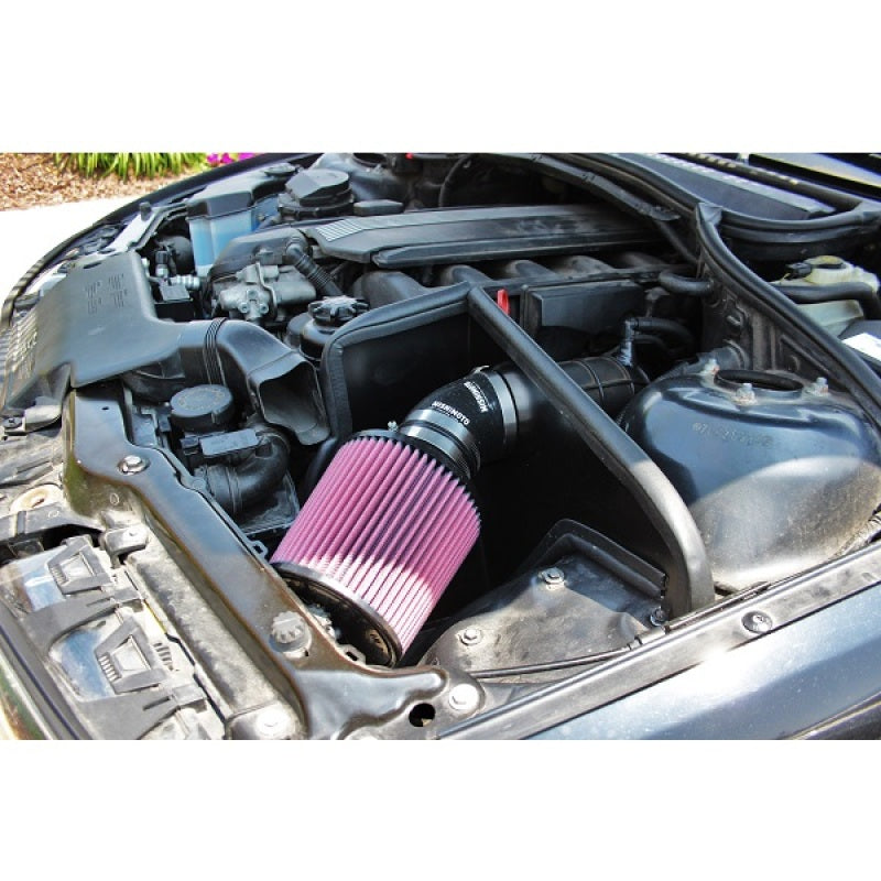 Mishimoto 99-05 BMW E46 323i/325i/328i Performance Cold Air Intake Kit - Black Cold Air Intakes Mishimoto